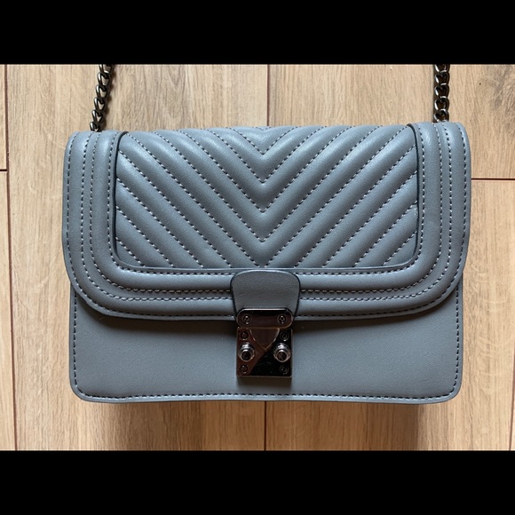 Christopher Kon - Gray Leather Crossbody Bag - Picture 2 of 6